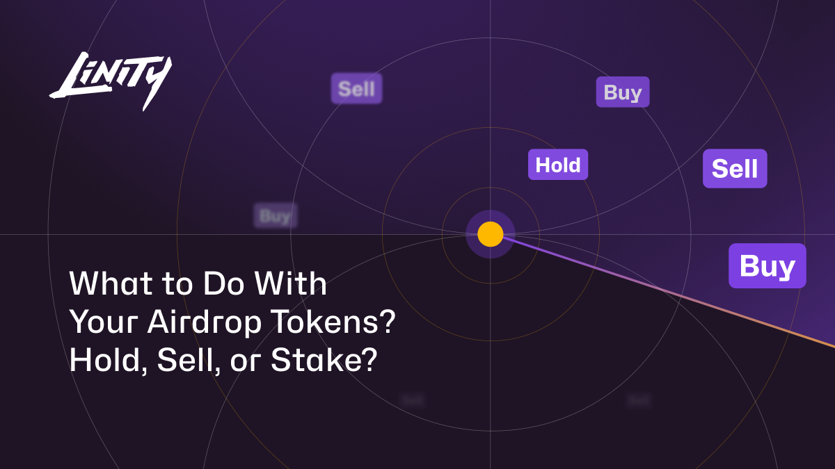 What to Do With Your Airdrop Tokens? Hold, Sell or Stake?