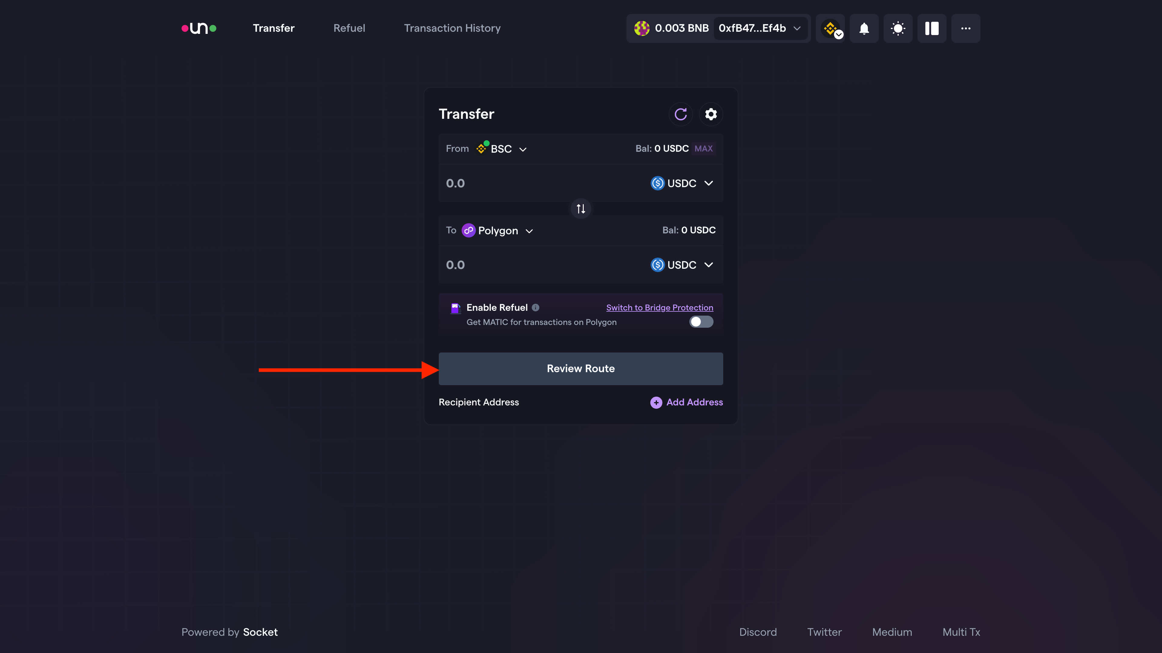 Bungee Exchange Airdrop (Refuel Gas + Bridge for Airdrop)